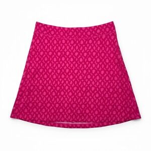 NWT Fresh Produce Womens Jackie O Marina Skirt Pink 3X Cotton USA Resort Coastal